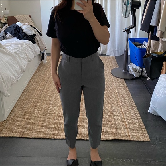 Topshop Petite Grey Trousers - Picture 4 of 4
